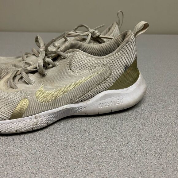 Nike Womens Flex Experience Run 10 CI9964-010 White Running Shoes Sneakers Sz 9 - Picture 4 of 7